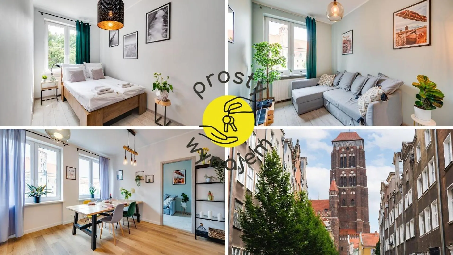 Апартаменты Apartament Szeroka Prostywynajem Гданьск